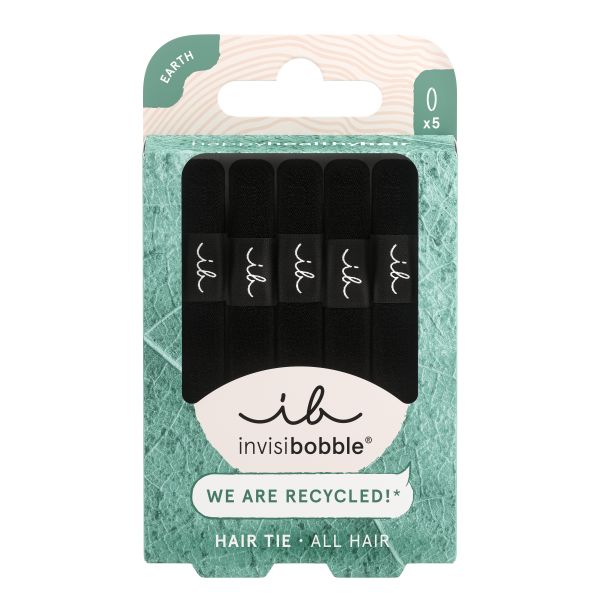 Invisibobble Hair Tie Elásticos para Cabelo Black
