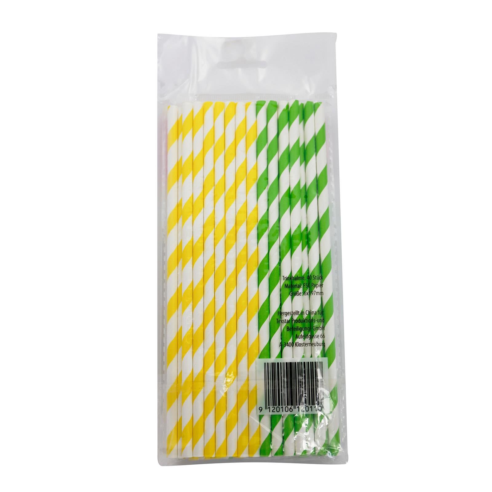 Papier Trinkhalme
