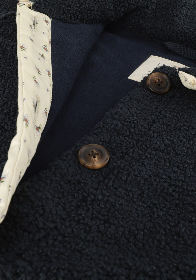 KONGES SLOJD donkerblauwe konges slojd jack cala collar frill jacket