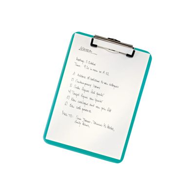 Leitz - Porte-bloc A4 - pour 80 feuilles - bleu menthe
