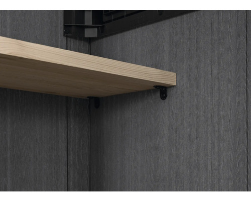 Keter Cortina Mega Evotech 3 x 240 l vuilnisbak/fietsengarage inclusief gasveren, 190,5 x 109,3 x 132,5 cm, antraciet