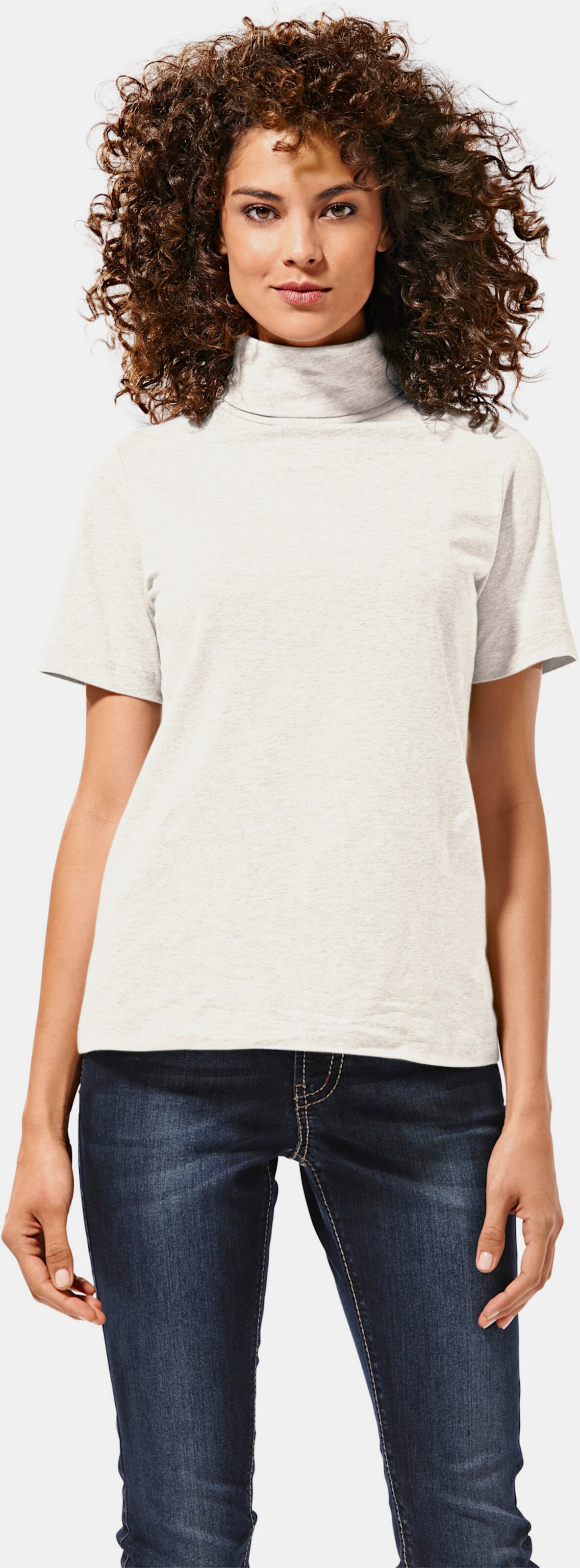 Rollkragen-Shirt
