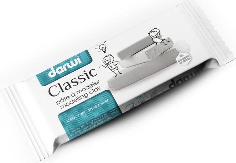 Darwi - Classic - Zelfdrogende Boetseerklei - 500 Gram