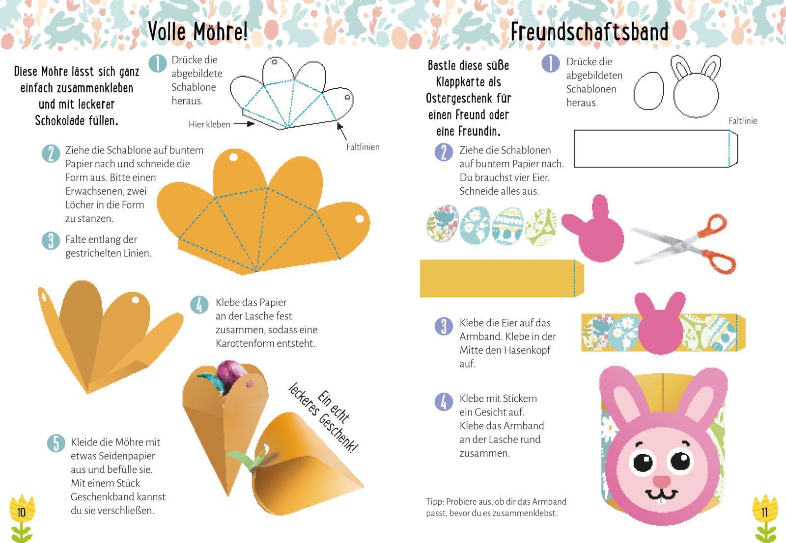 Bastelset für Kinder: Kreatives Bastelset: Ostern