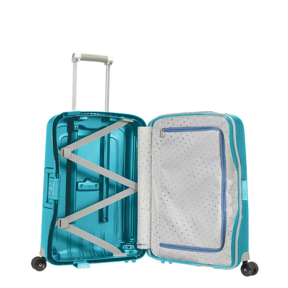 Samsonite S'Cure Spinner 55 aqua blue