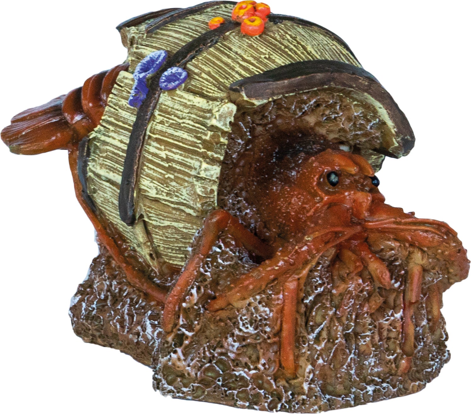 SuperFish aquarium decoratie vat met garnaal 10 x 16 x 11 cm