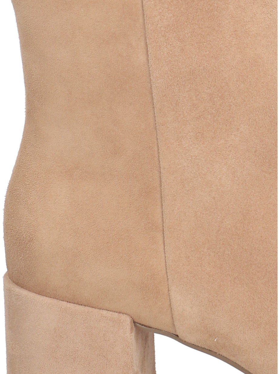 Veloursleder Stiefelette