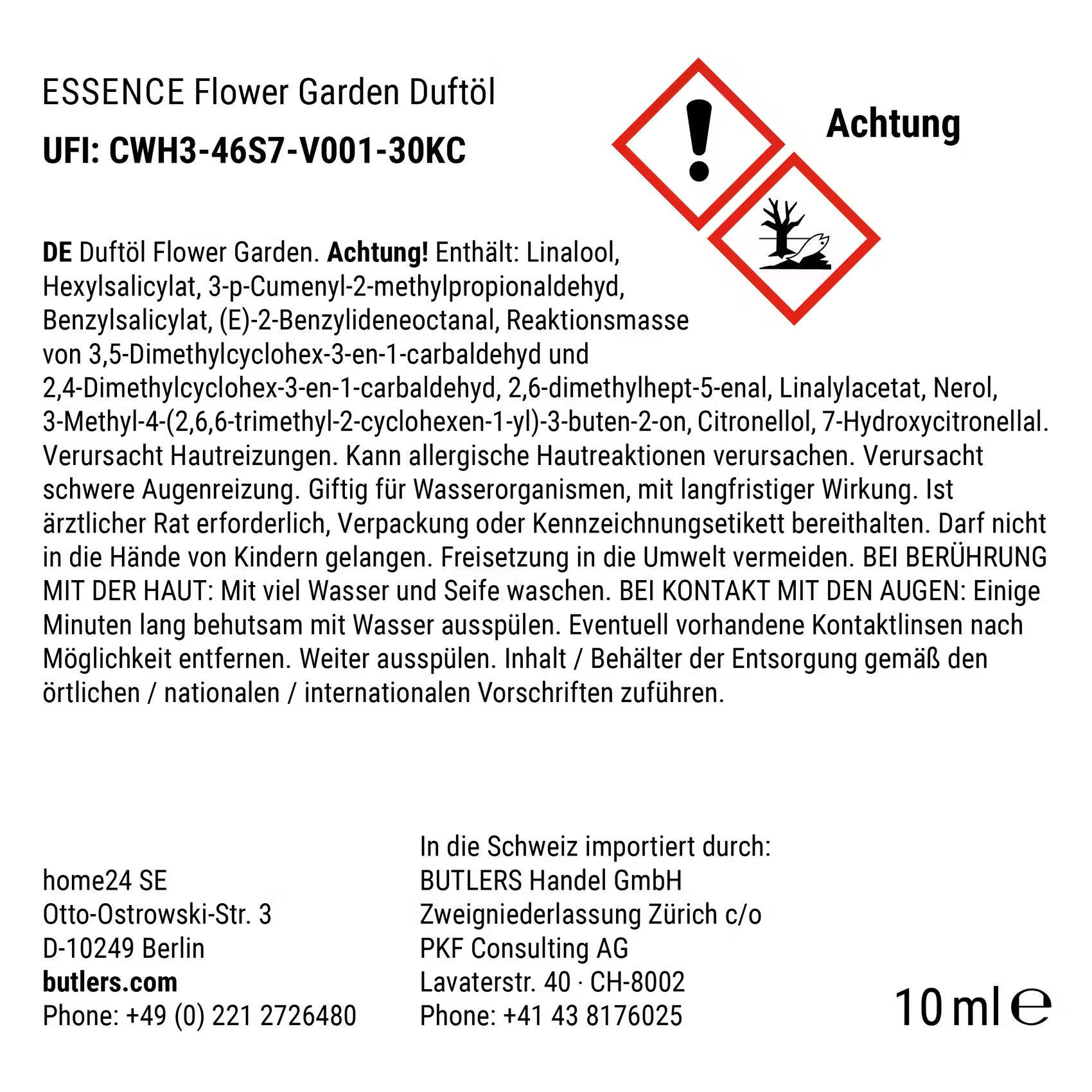 ESSENCE Duftöl FlowerGarden