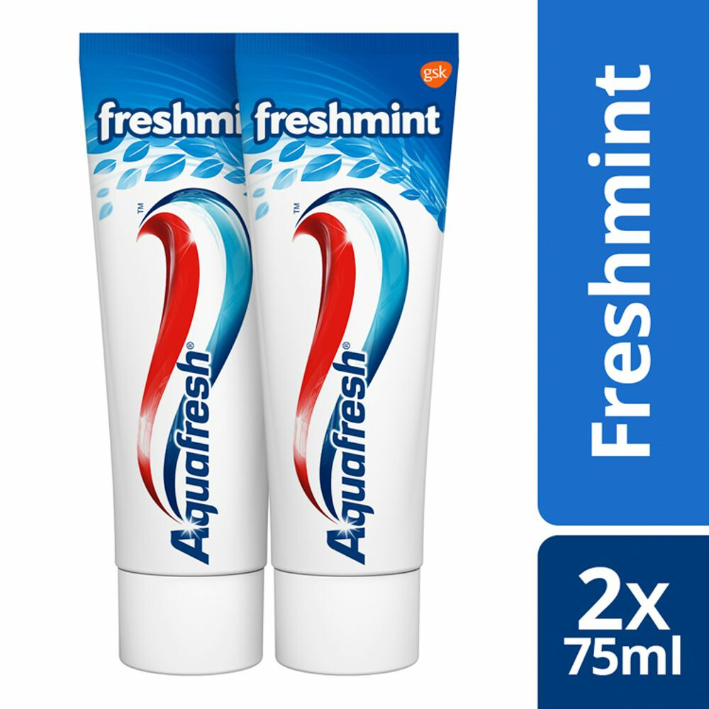 3x Aquafresh Tandpasta Freshmint 3in1 Gezonde Tanden150 ml
