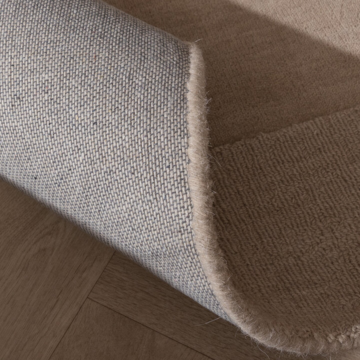 Wollen vloerkleed - Giselle Circles Beige