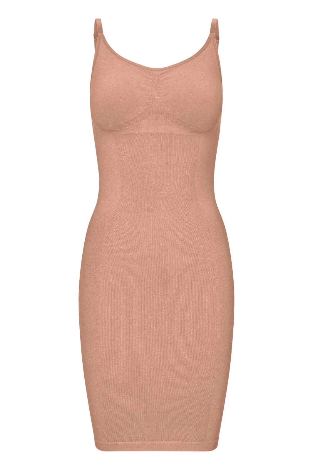 Lykkeland Ateliér Second Skin Slip Dress tan