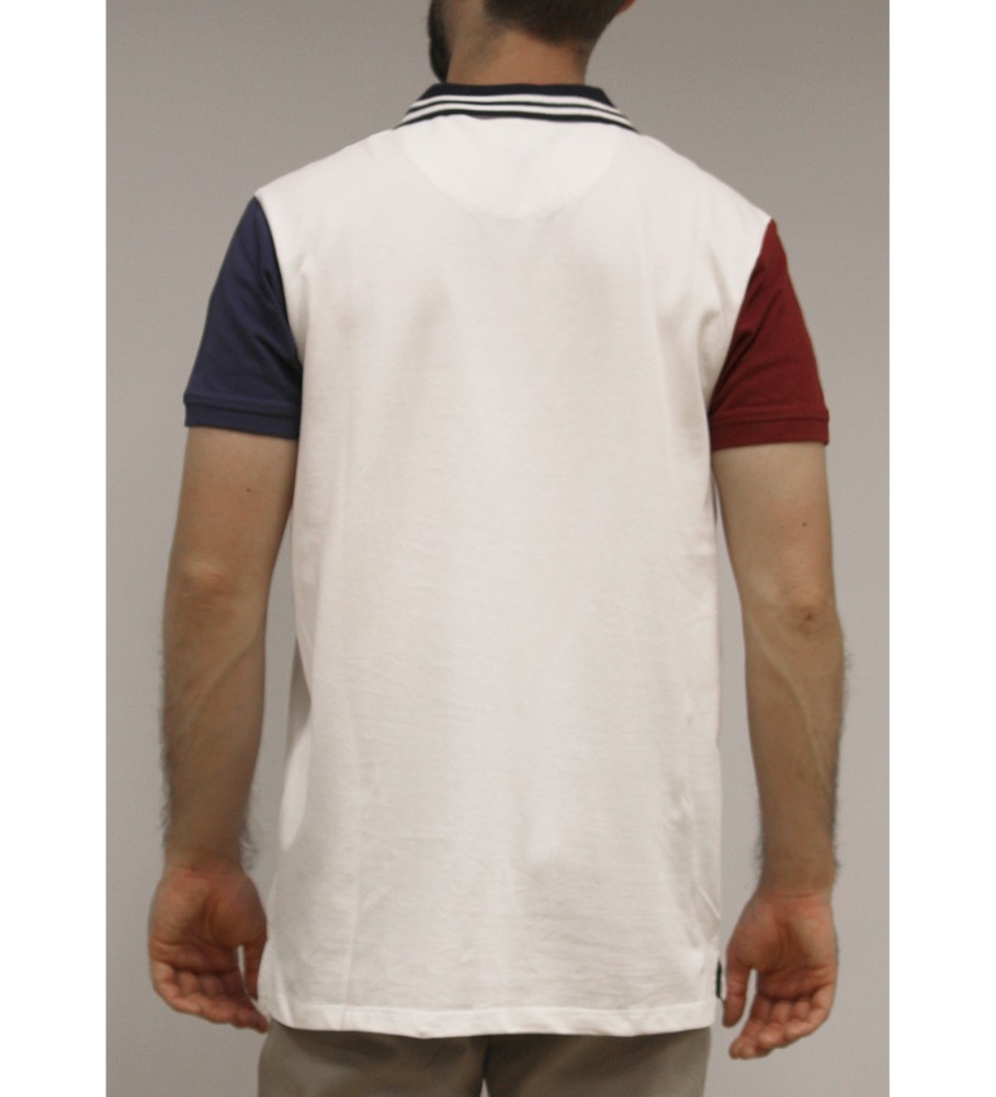 Camisa polo básica de manga curta Bendorff, branca
