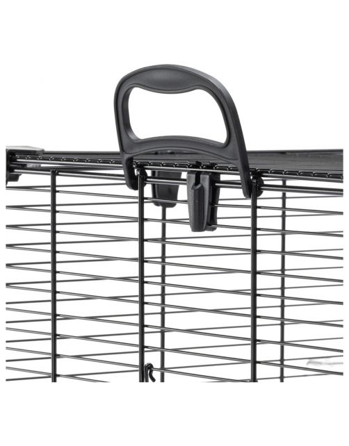 Ferplast Vogelkooi Piano 6 - Vogelverblijven - 87x46x70 cm Zwart