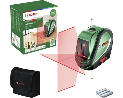 Bosch UniversalLevel 2 kruislijnlaser