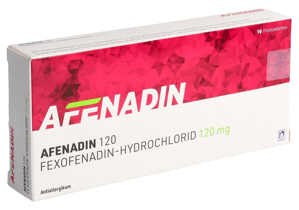 AFENADIN Filmtabl 120 mg Blist 10 Stk