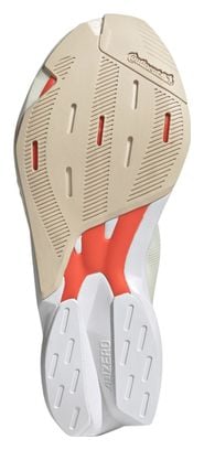 Chaussures de Running Femme adidas Performance adizero Adios 8 Beige Orange