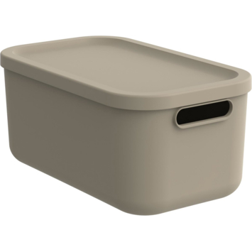 Rotho opbergbox Albula cappuchino beige 12 L