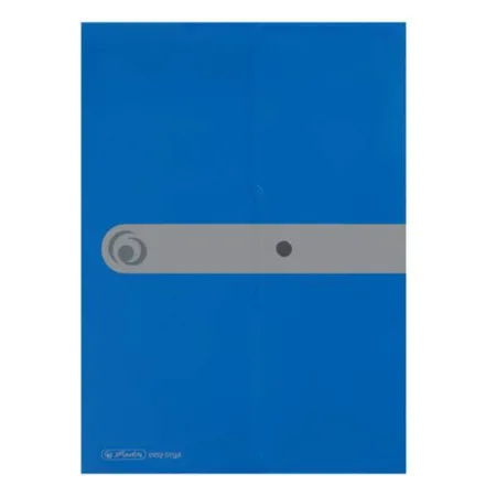 Herlitz Dokumententasche easy orga to go, DIN A4, blau opak