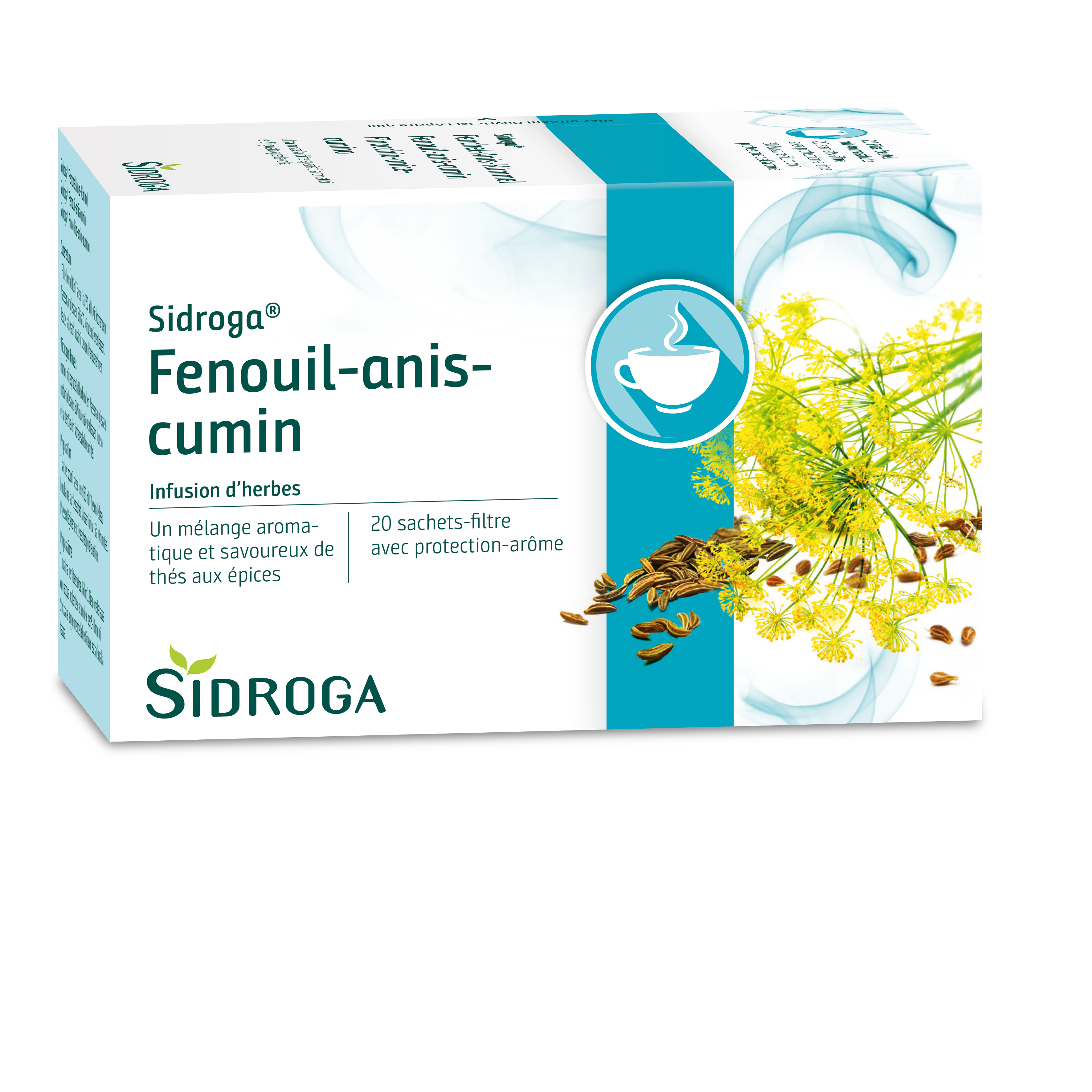Sidroga Fenchel Anis Kümmel Tees Btl 2 g