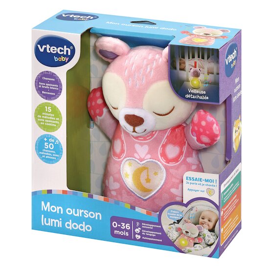 Mon ourson lumi dodo   Rose        de               Vtech