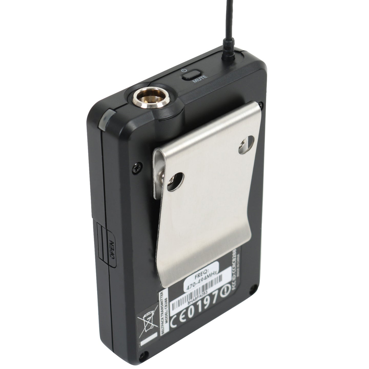 Samson CB288 beltpack zender A (band H: 470-494 Mhz)
