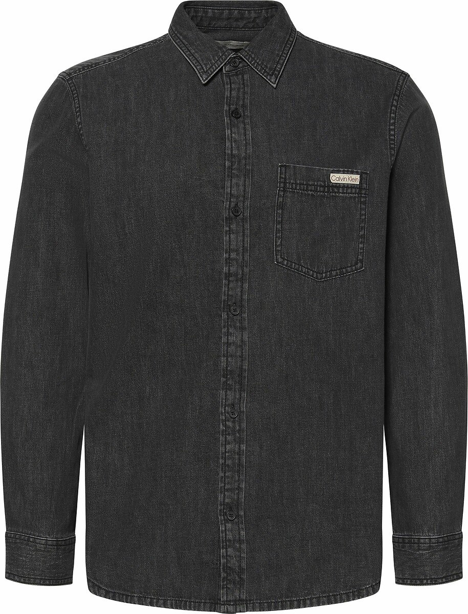 CALVIN KLEIN JEANS<br>Camisa jeans de manga comprida