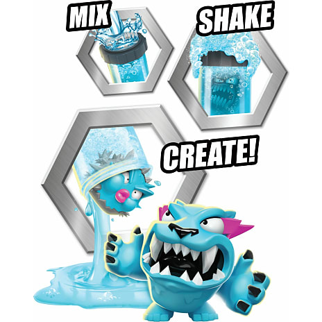 Beast Lab laboratorie figurer 5-pak