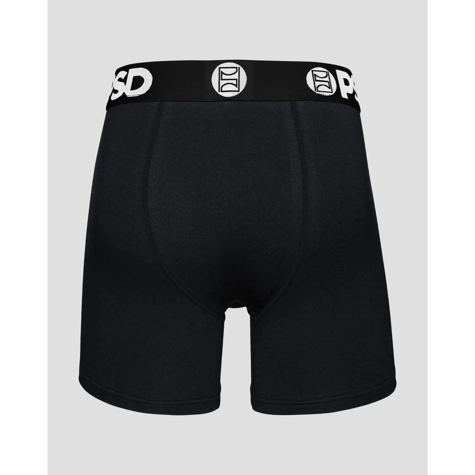PSD Underwear Black Cotton 3 pack Boxer Brief 5