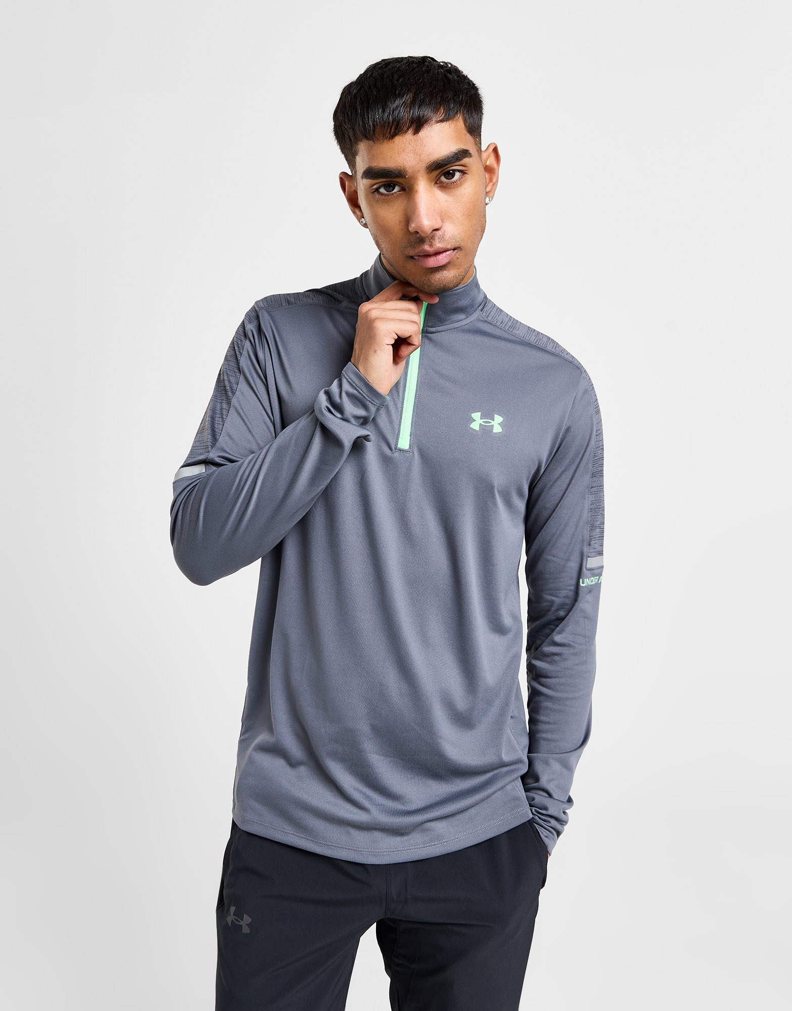 Under Armour Haut Zippé Tech Homme