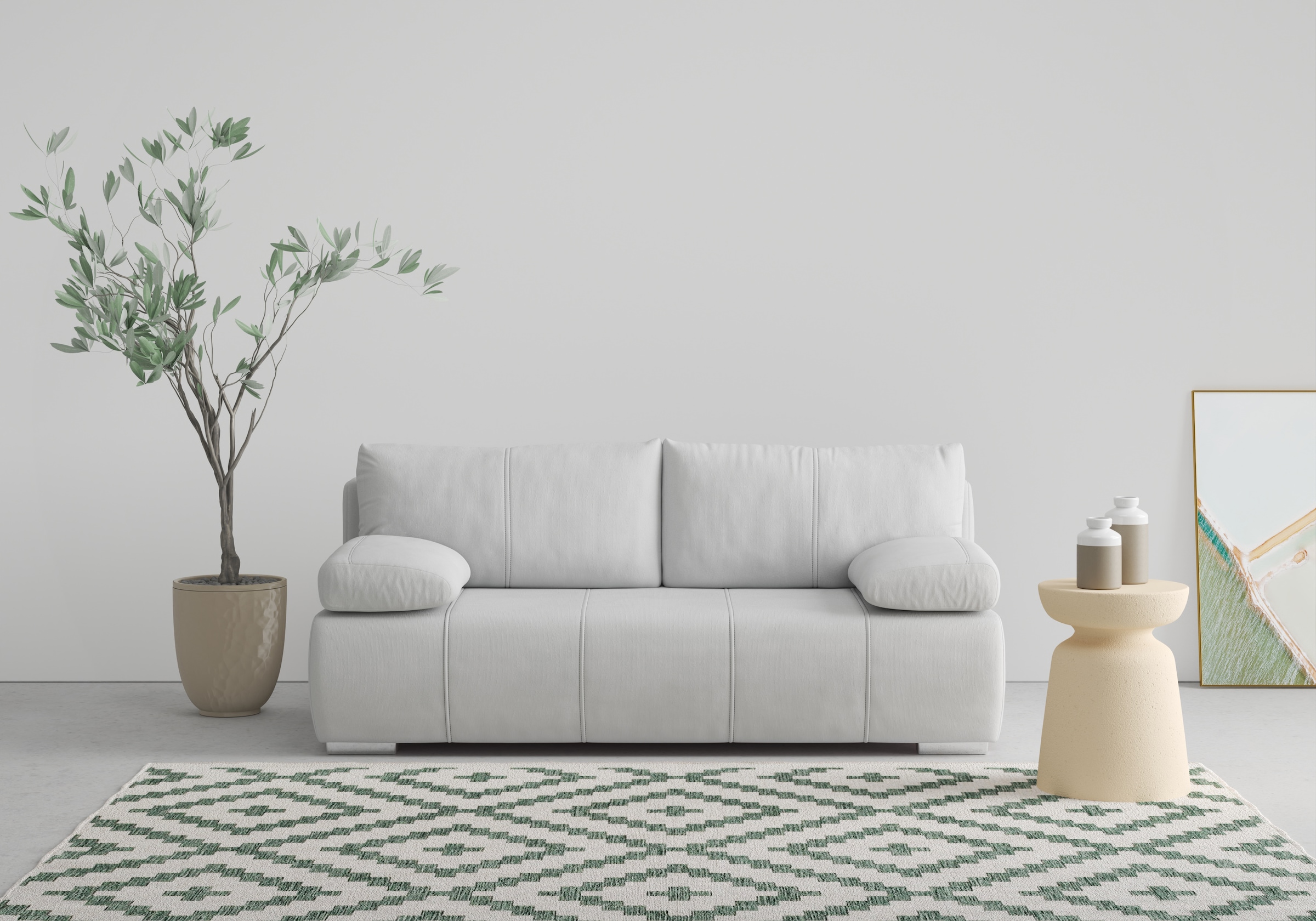 COLLECTION AB Sofa »Torsten« mit Bettfunktion und Bettkasten