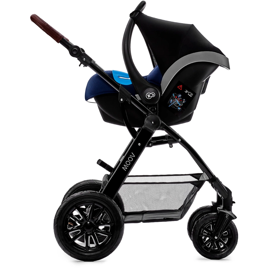 Kinderkraft Kombikinderwagen 3 in 1 Moov Navy