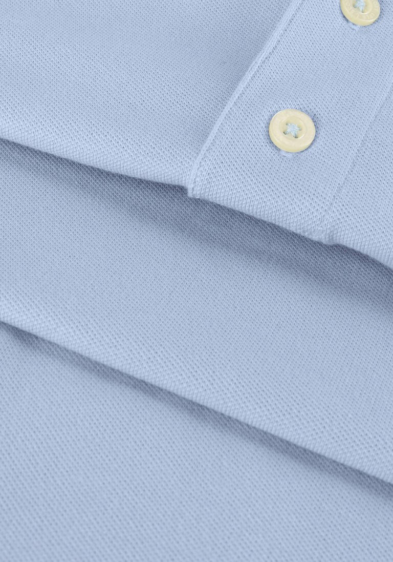 LYLE & SCOTT lichtblauwe lyle & scott polo tipped polo shirt