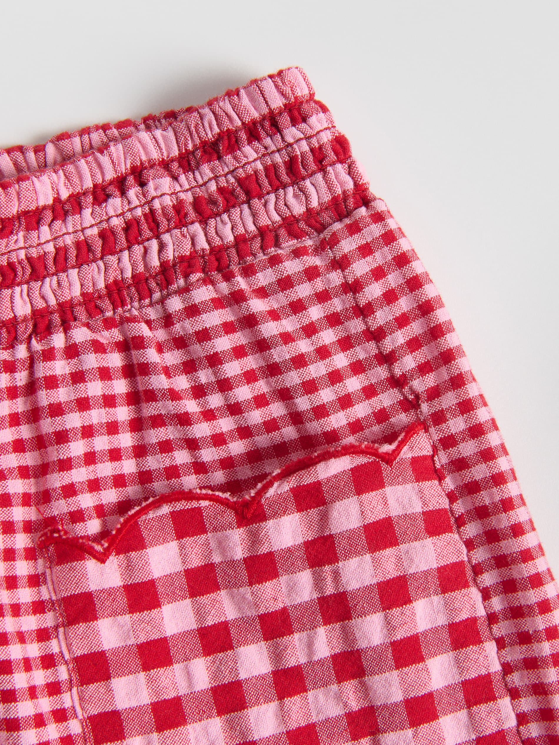 Shorts, Kariert