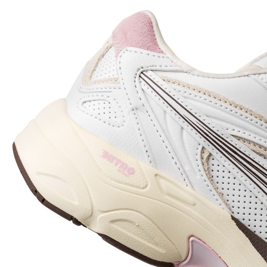 PUMA Chaussures Teveris Nitro Preppy - Blanc/Rose Femme