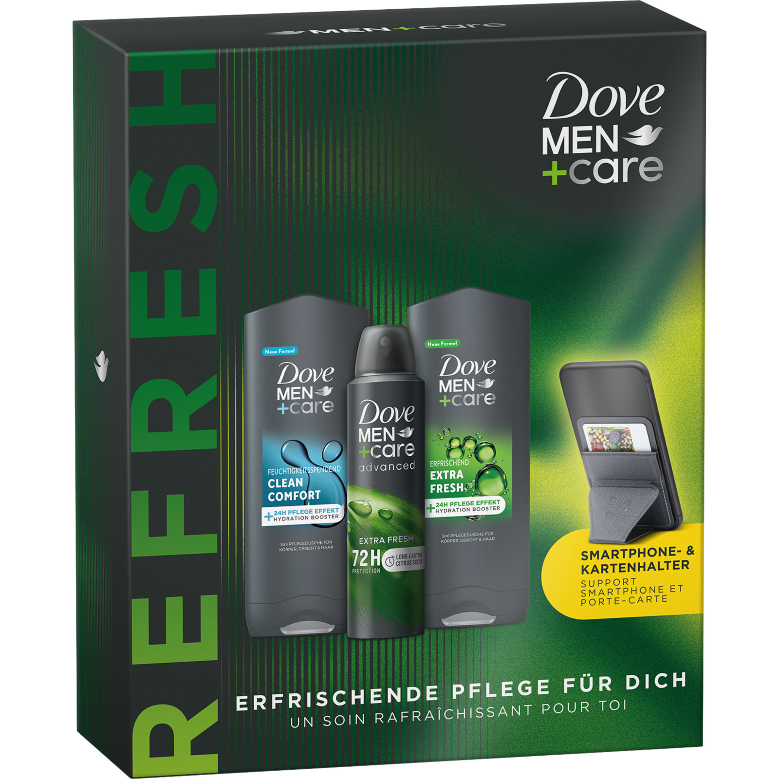 Dove Xmas Men Trio Smartphonestand