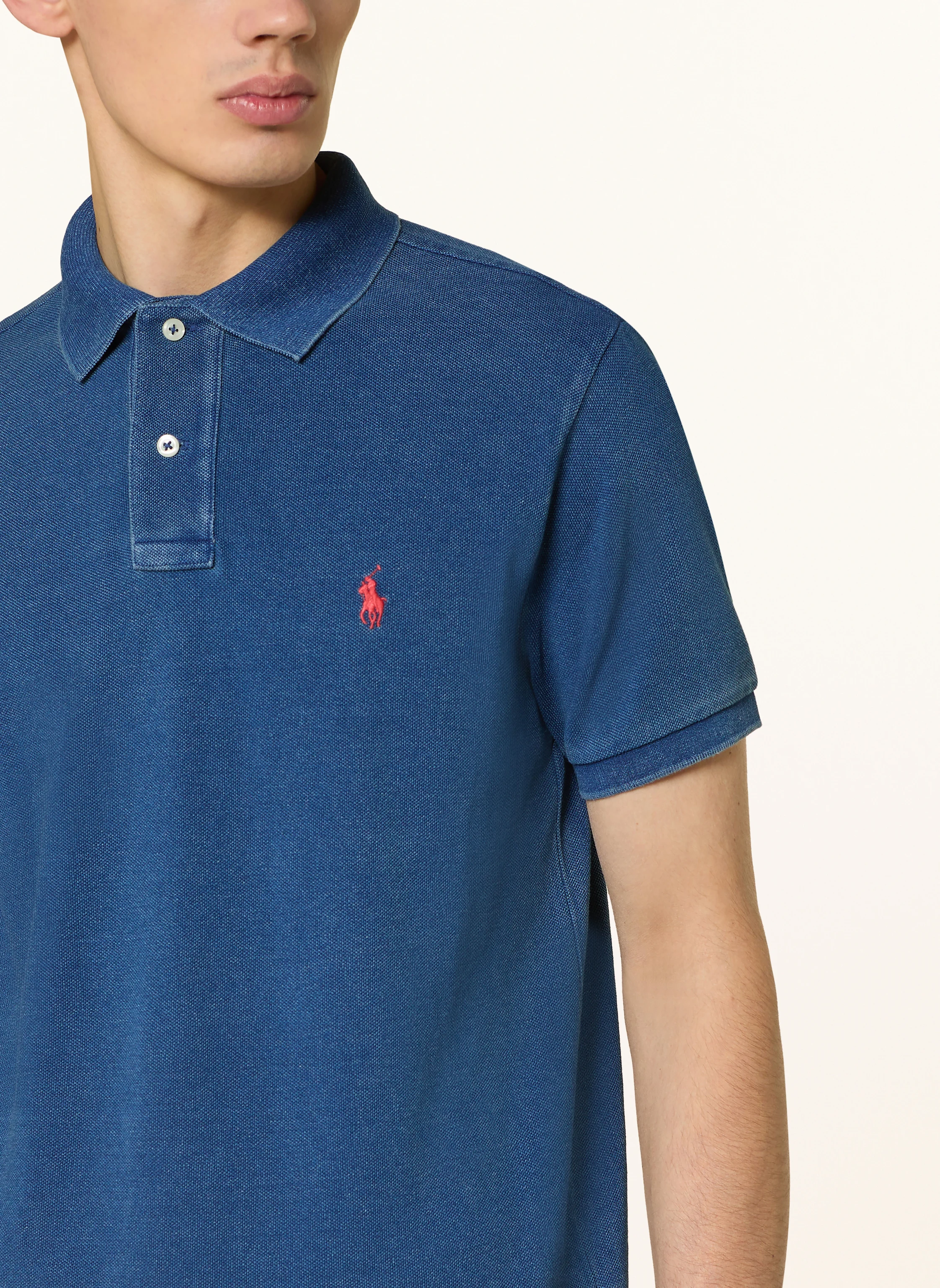 POLO RALPH LAUREN Piqué-Poloshirt Custom Slim Fit