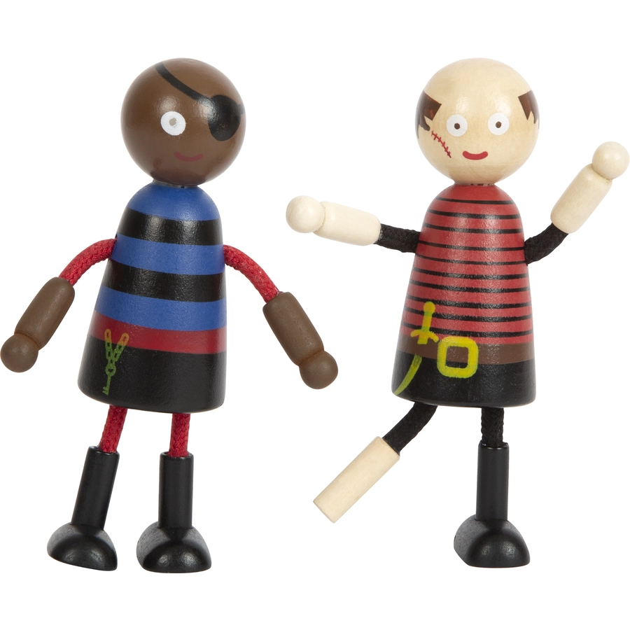 small foot® Biegepuppen Piraten Figuren