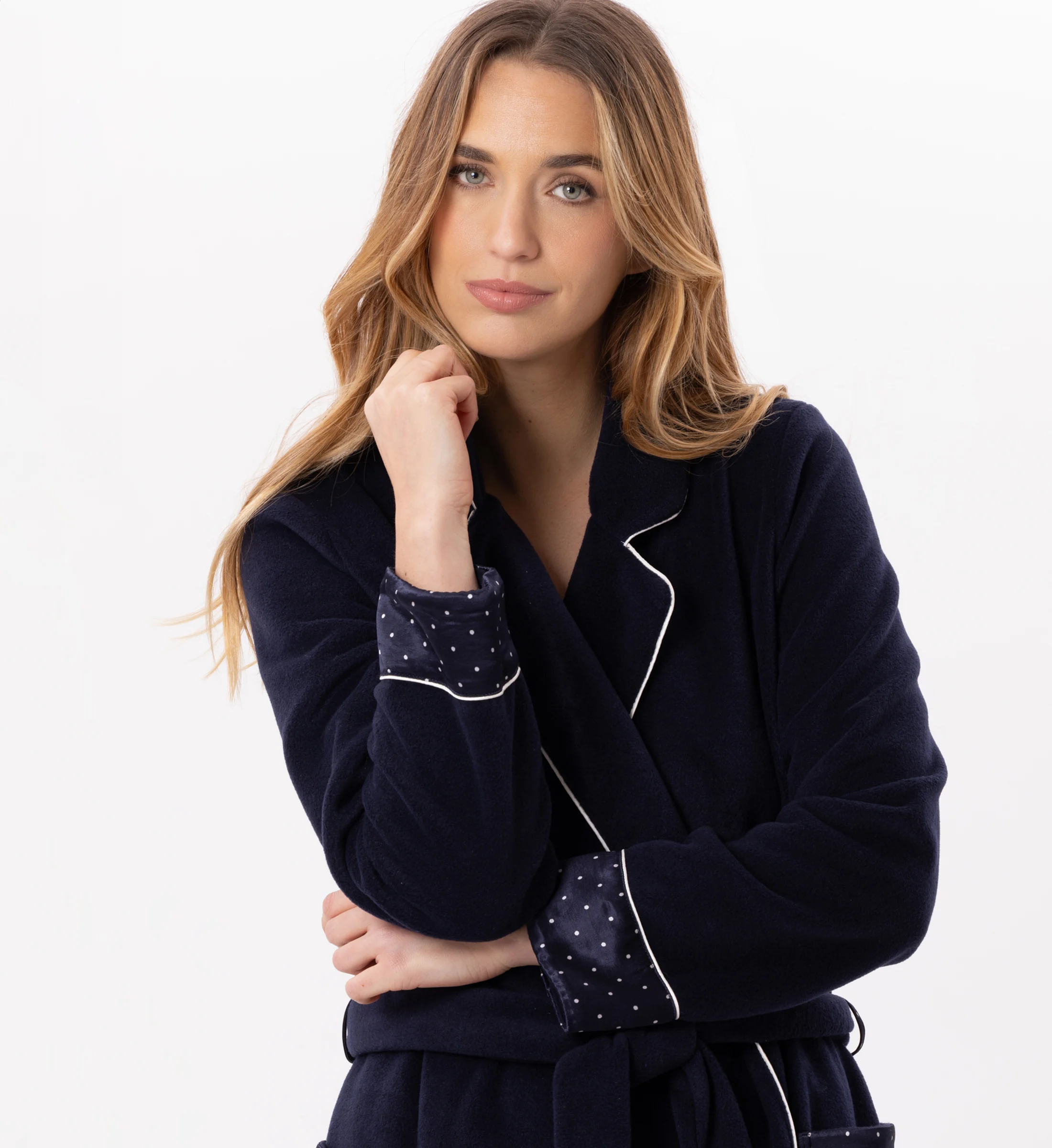 MOON 860 - Peignoir en polaire | Bleu