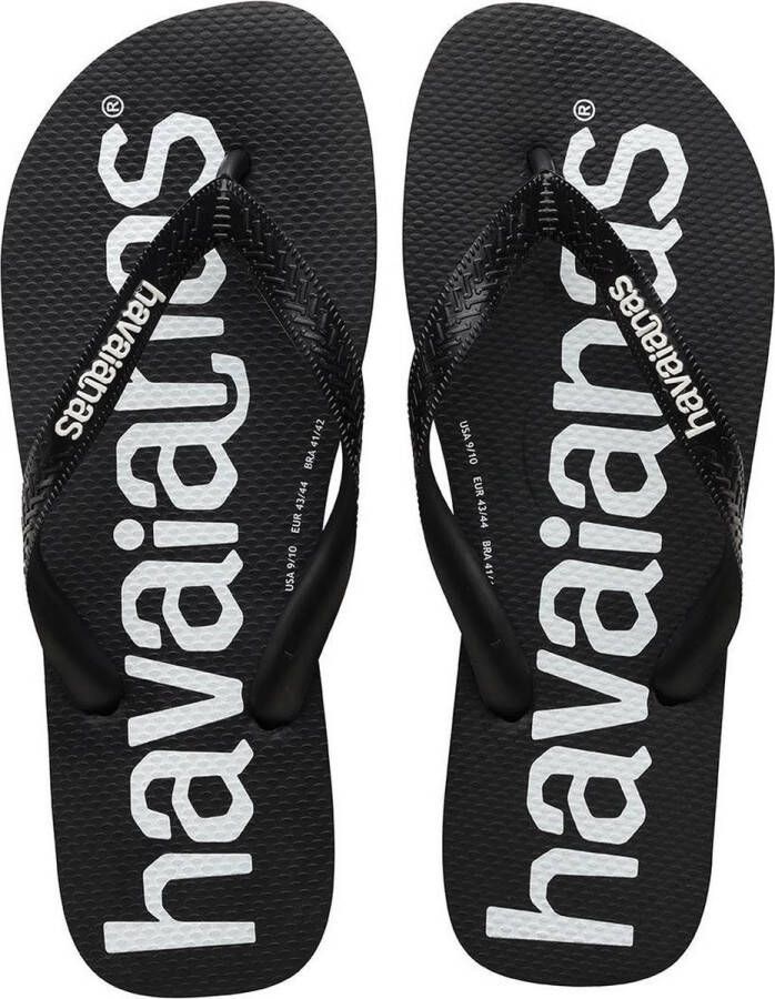 Havaianas Logo ia Teenslippers Black
