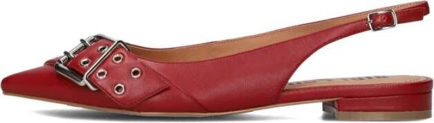 BiBi Lou Dames Sandalen 520z10vk Samira Flat Carmin Rood