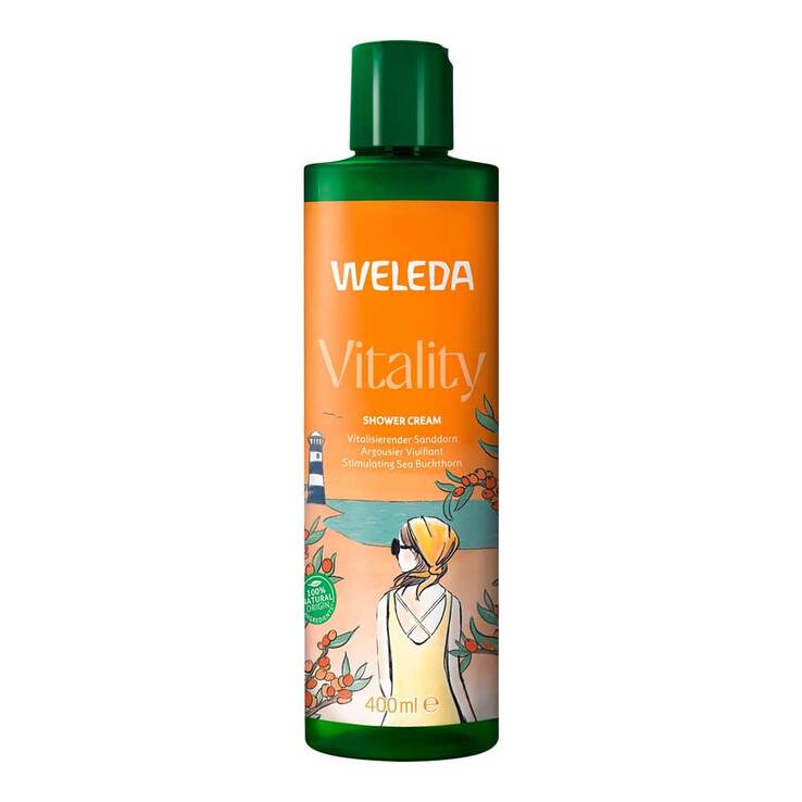 Weleda Vitality Shower Cream Sanddorn, 400 ml