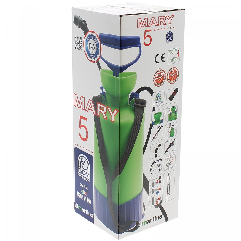 Pulvérisateur à pression mary 5 litres