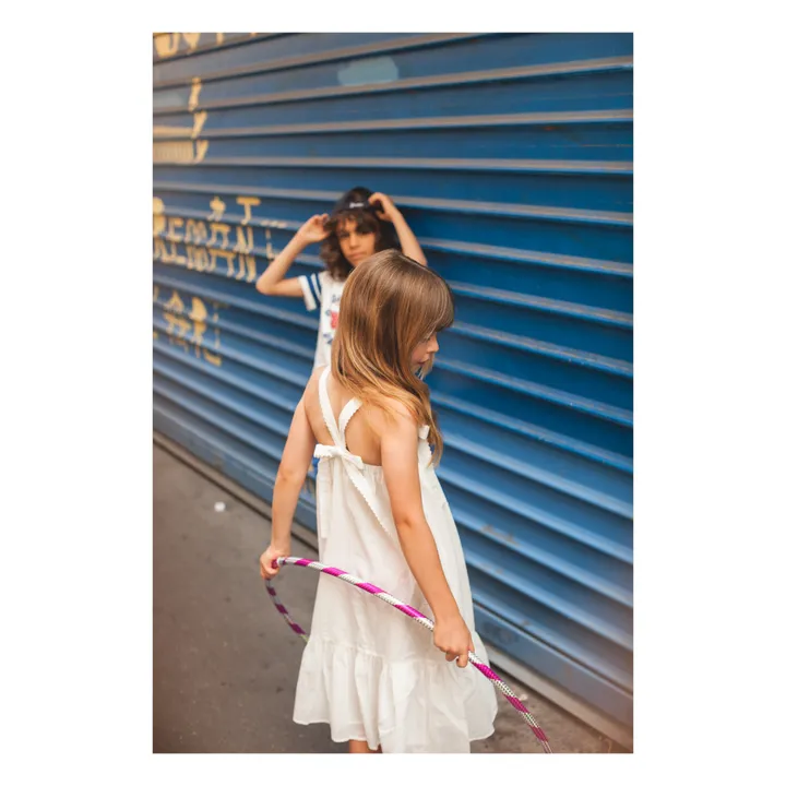 Louis Louise Robe Rosalia Voile de Coton | Ecru