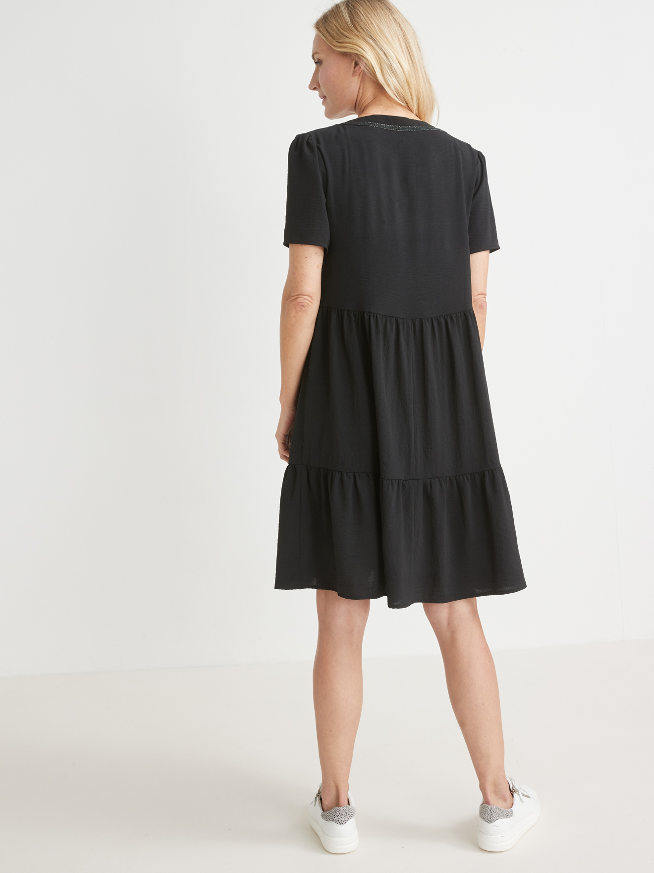 Robe 2 volants évasée