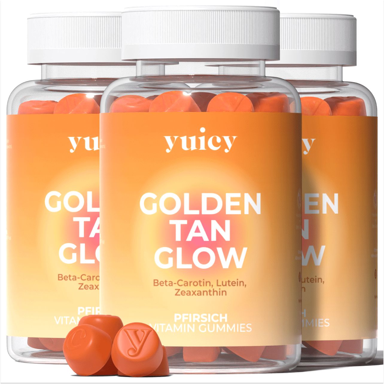 yuicy® Golden Tan Glow - Beta Karotin Gummies