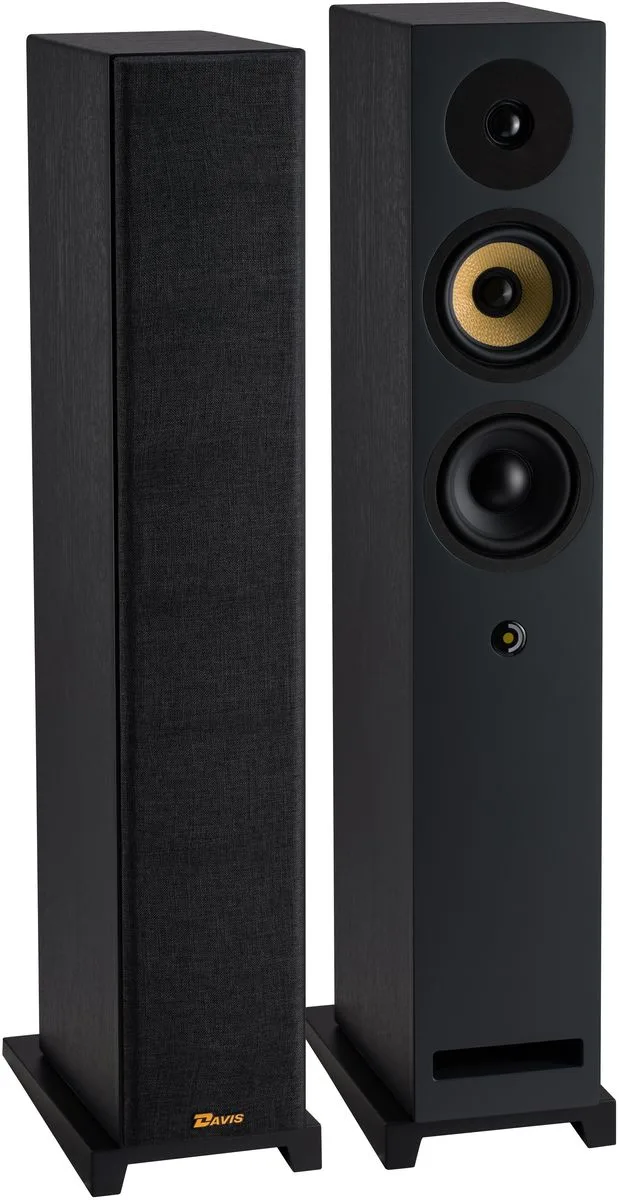 Davis Acoustics Krypton 6 Noir (la paire) Enceintes colonne