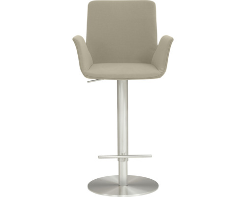 Barkruk Mayer Zitmeubelen 1220 52 x 47 x 88 cm Staal chroom mat/taupe