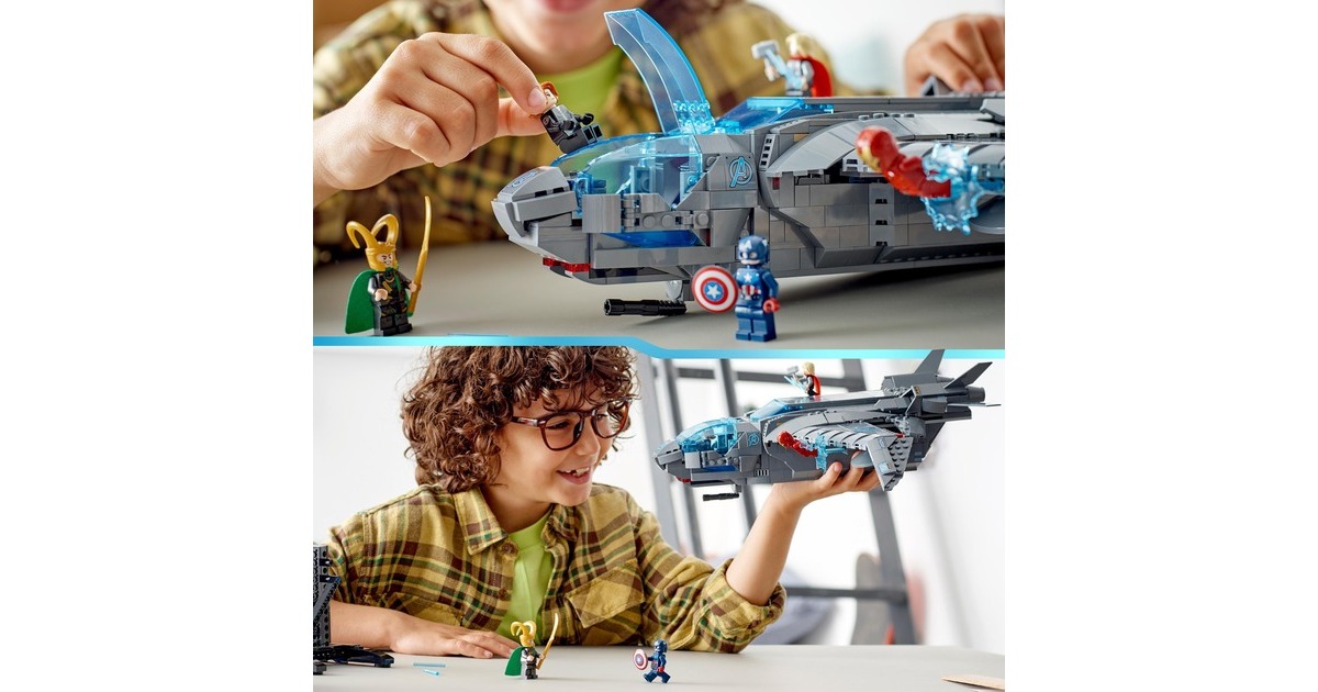 LEGOMarvel - De Avengers Quinjet Constructiespeelgoed  (76248)