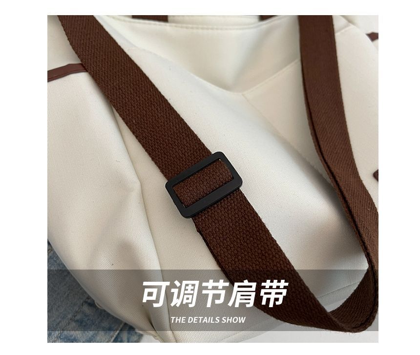 EAVALURE - Paneel Crossbody Tote Bag