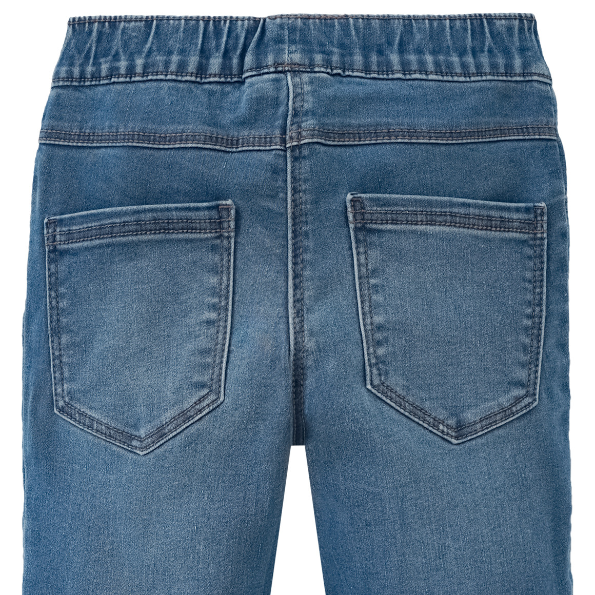 Famy Mädchen Jeggings mit Stretch-Bund hellblau